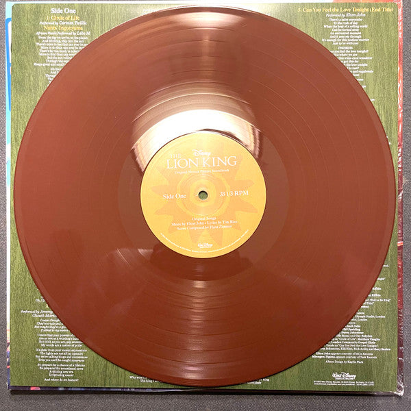 Various : The Lion King (Original Motion Picture Soundtrack) (LP, Sav)