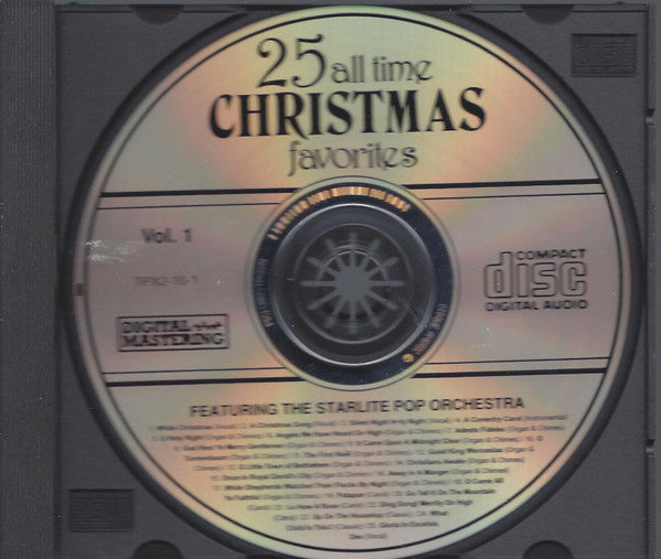 The Starlite Orchestra : 25 All Time Christmas Favorites (CD)