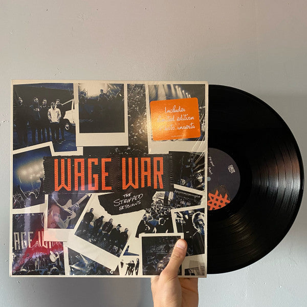 Wage War : The Stripped Sessions (LP, Bla)
