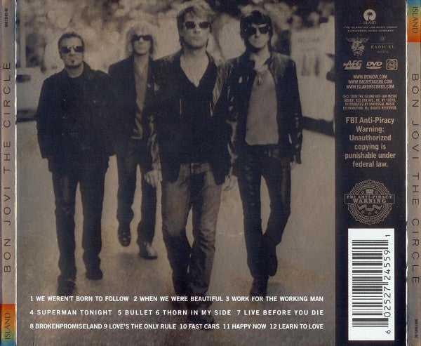 Bon Jovi : The Circle (CD, Album + DVD-V + Del)