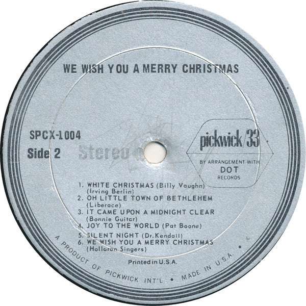Various : We Wish You A Merry Christmas! (LP, Comp, RE)