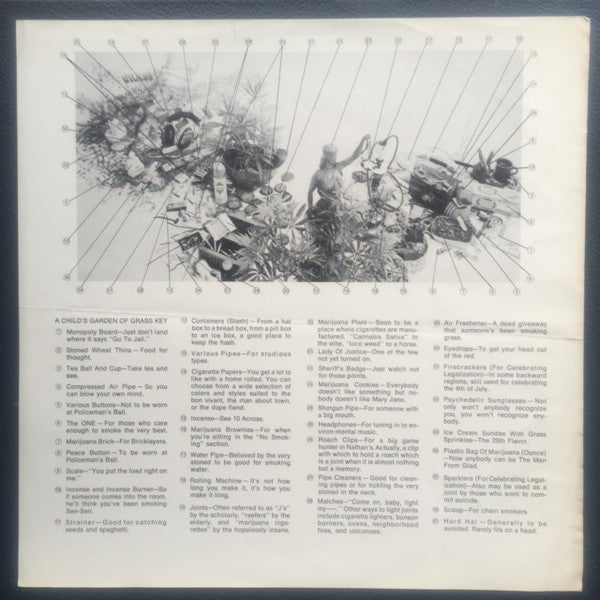 Ron Jacobs (2) : A Child's Garden Of Grass (A Pre-Legalization Comedy) (LP, Album)
