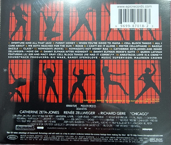 Various : Music From The Miramax Motion Picture Chicago (CD, Album, Enh)