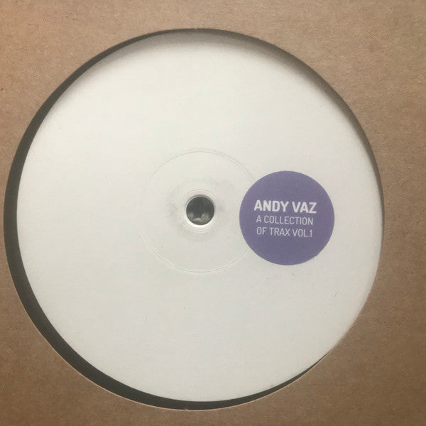 Andy Vaz : A Collection Of Trax Vol. 1 (12", EP, Maxi, Ltd, W/Lbl)