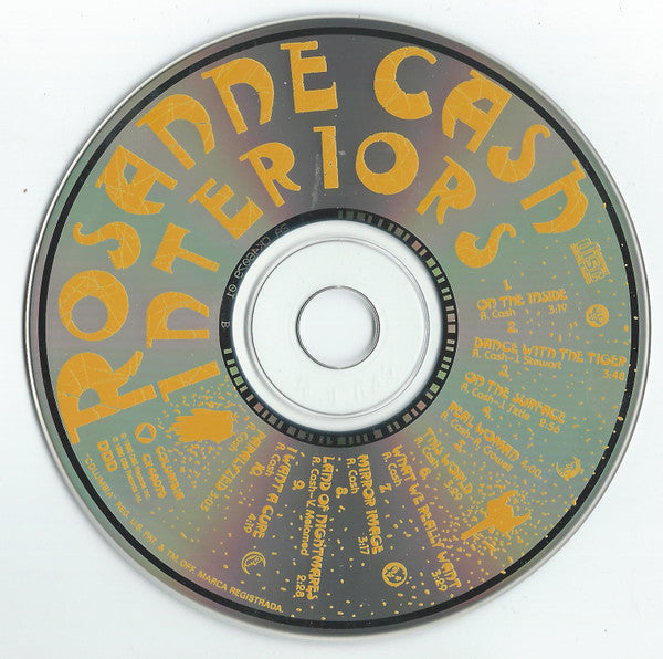 Rosanne Cash : Interiors (CD, Album)