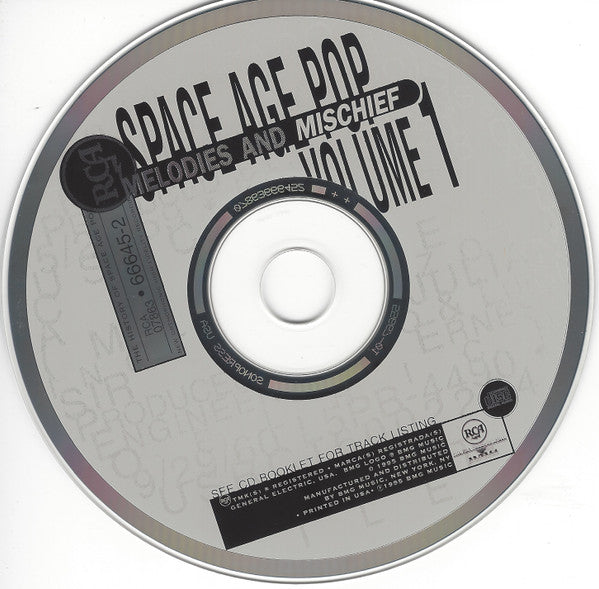Various : Space Age Pop Vol. 1 (Melodies And Mischief) (CD, Comp)