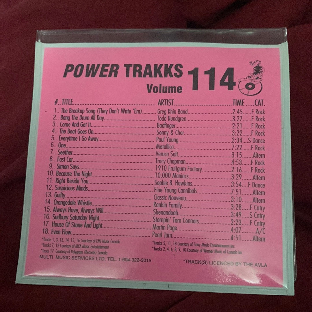 Various - Power Trakks Volume 114