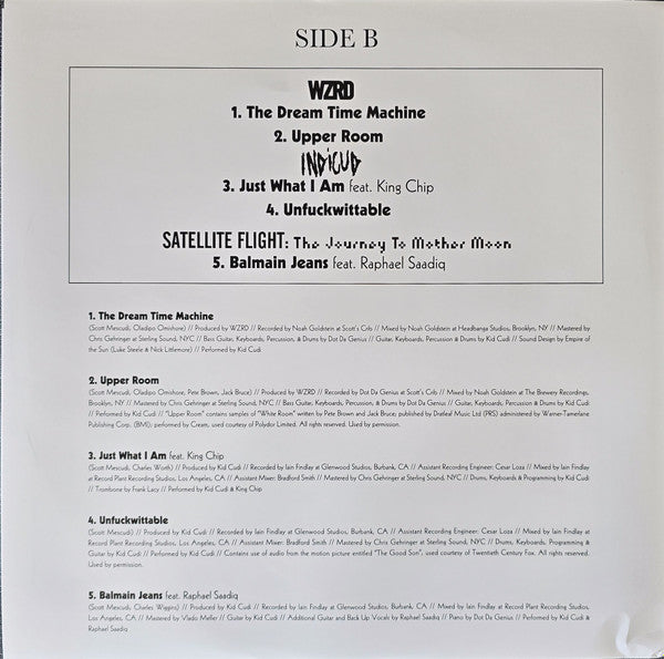 Kid Cudi : The Boy Who Flew To The Moon Vol. 1 (2xLP, Comp)