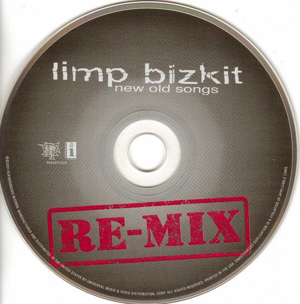 Limp Bizkit : New Old Songs (CD, Album)