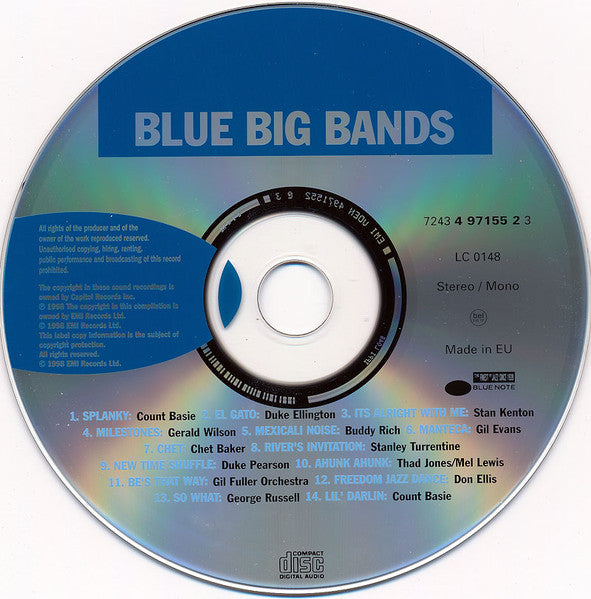 Various : Blue Big Bands - A Swingin' Affair (CD, Comp)