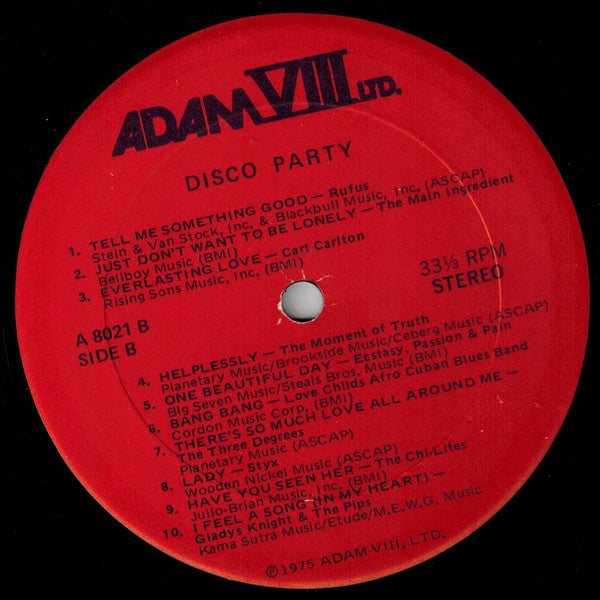 Various : Disco Party (LP, Comp, Mixed)