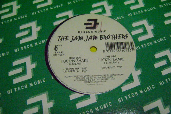 The Jam Jam Brothers : Fuck 'N' Shake (12")