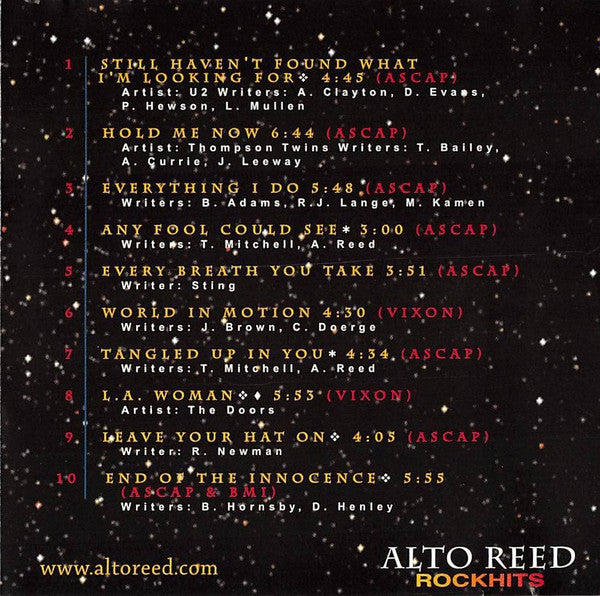 Alto Reed : Rockhits (CD, Album)