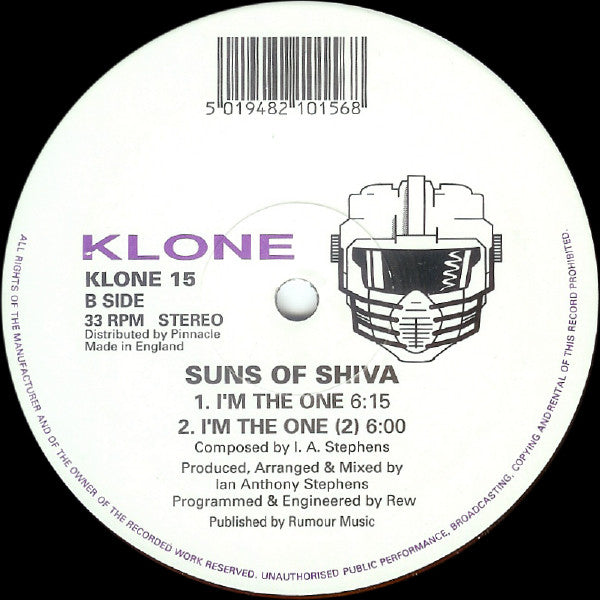 Suns Of Shiva : Hills Of Katmandu / I'm The One (12")