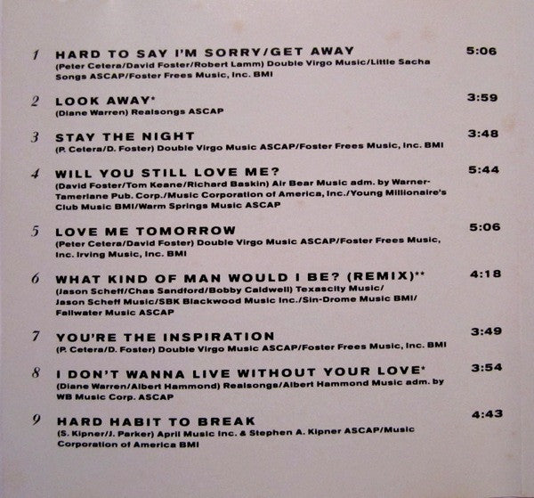 Chicago (2) : Greatest Hits 1982-1989 (CD, Comp, Club)