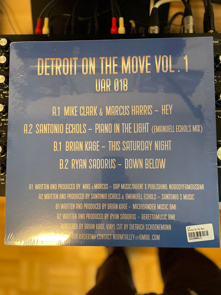 Various : Detroit On The Move Vol. 1 (12")