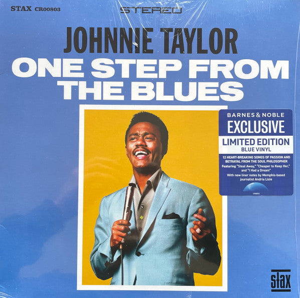 Johnnie Taylor : One Step From The Blues (LP, Comp, Blu)