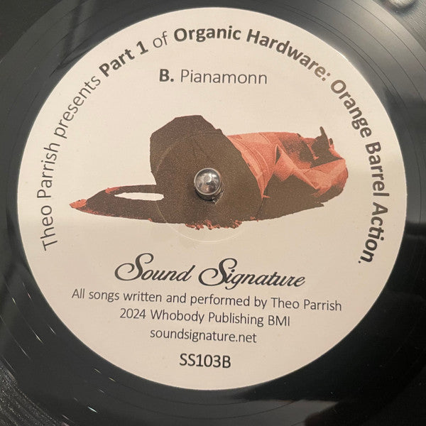 Theo Parrish : Orange Barrel Action (12", EP)
