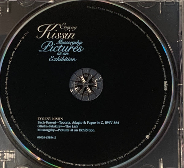 Evgeny Kissin* / Mussorgsky* : Pictures At An Exhibition (CD, Album, Club)