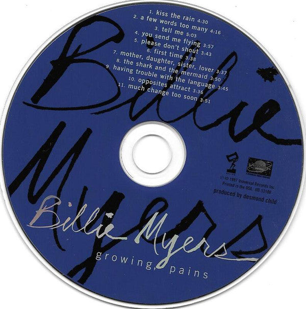 Billie Myers : Growing, Pains (CD, Album)