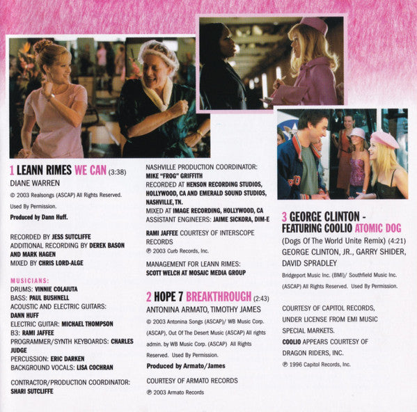 Various : Legally Blonde 2 - Soundtrack (CD, Comp)