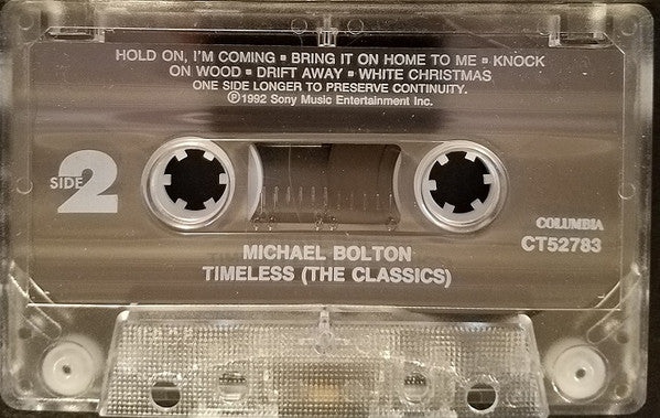 Michael Bolton : Timeless (The Classics) (Cass, Album)