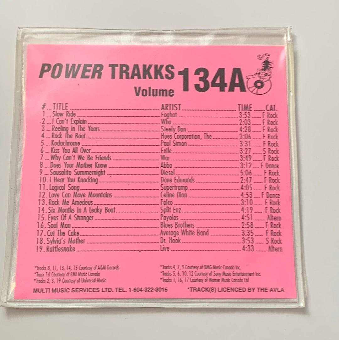 Various - Power Trakks Volume 134A