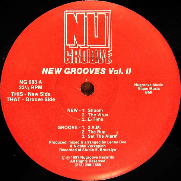 New Grooves – Vol. II Buy New Grooves : Vol. II (12