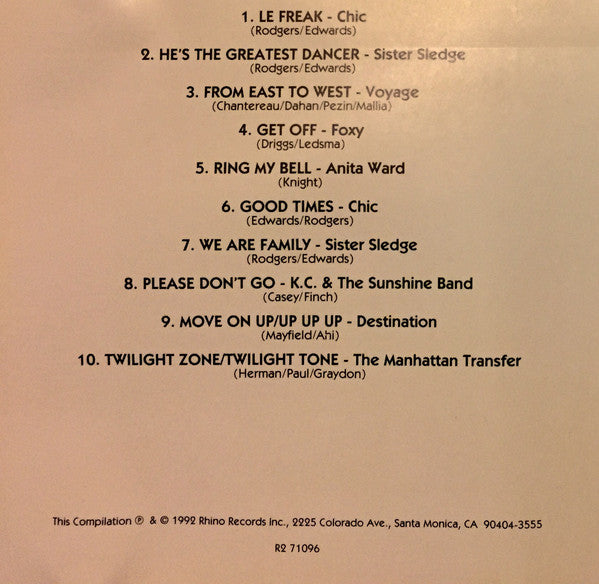 Various : Disco Hits Vol. 3 (CD, Comp)