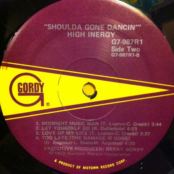High Inergy : Shoulda Gone Dancin' (LP, Album)