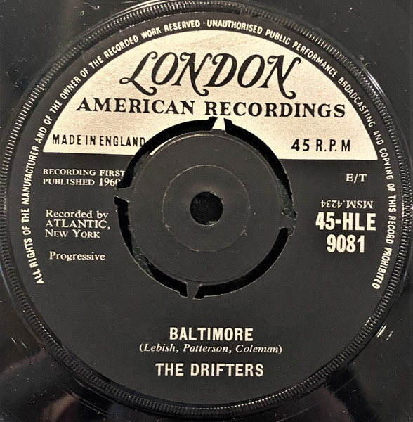 The Drifters : This Magic Moment (7", Single)