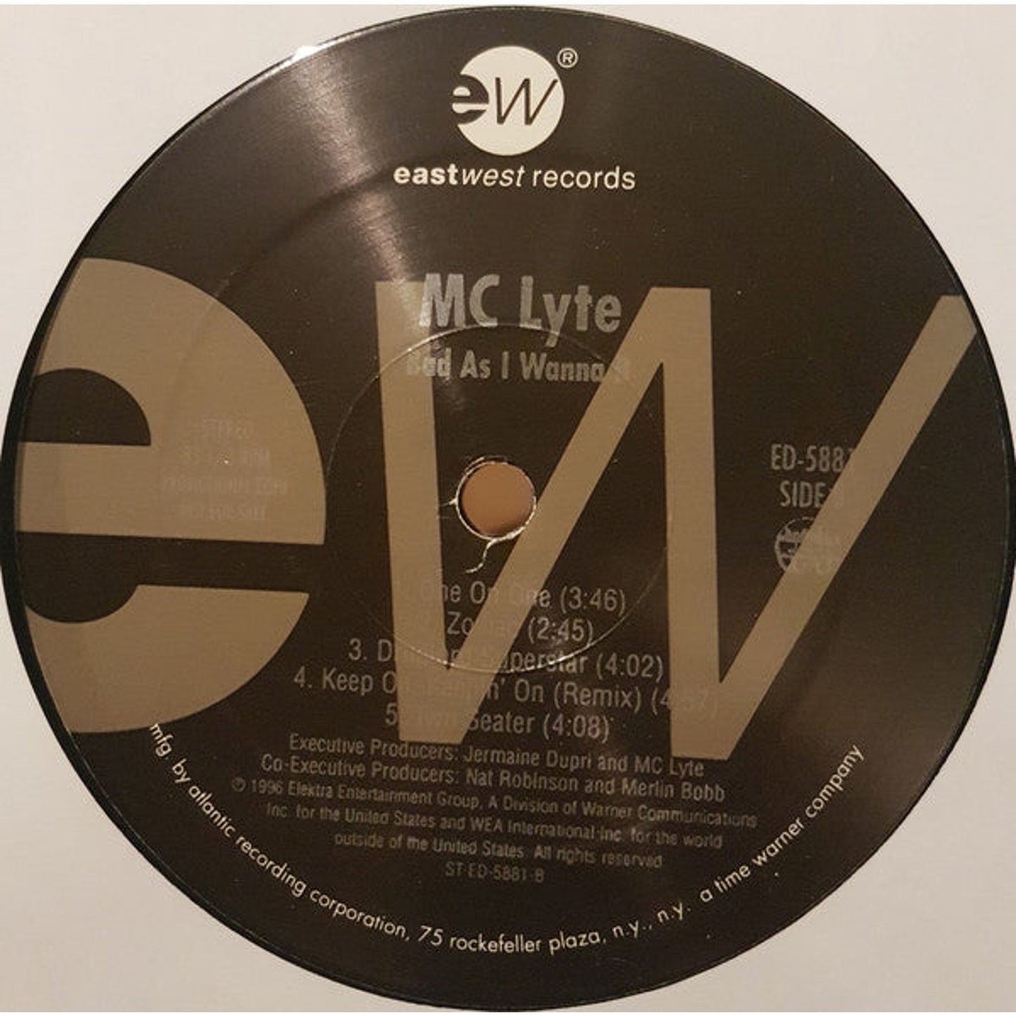MC Lyte - Bad As I Wanna Be (LP, Album, Promo)