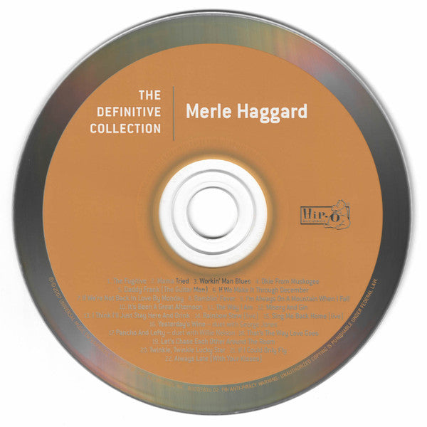 Merle Haggard : The Definitive Collection (CD, Comp)