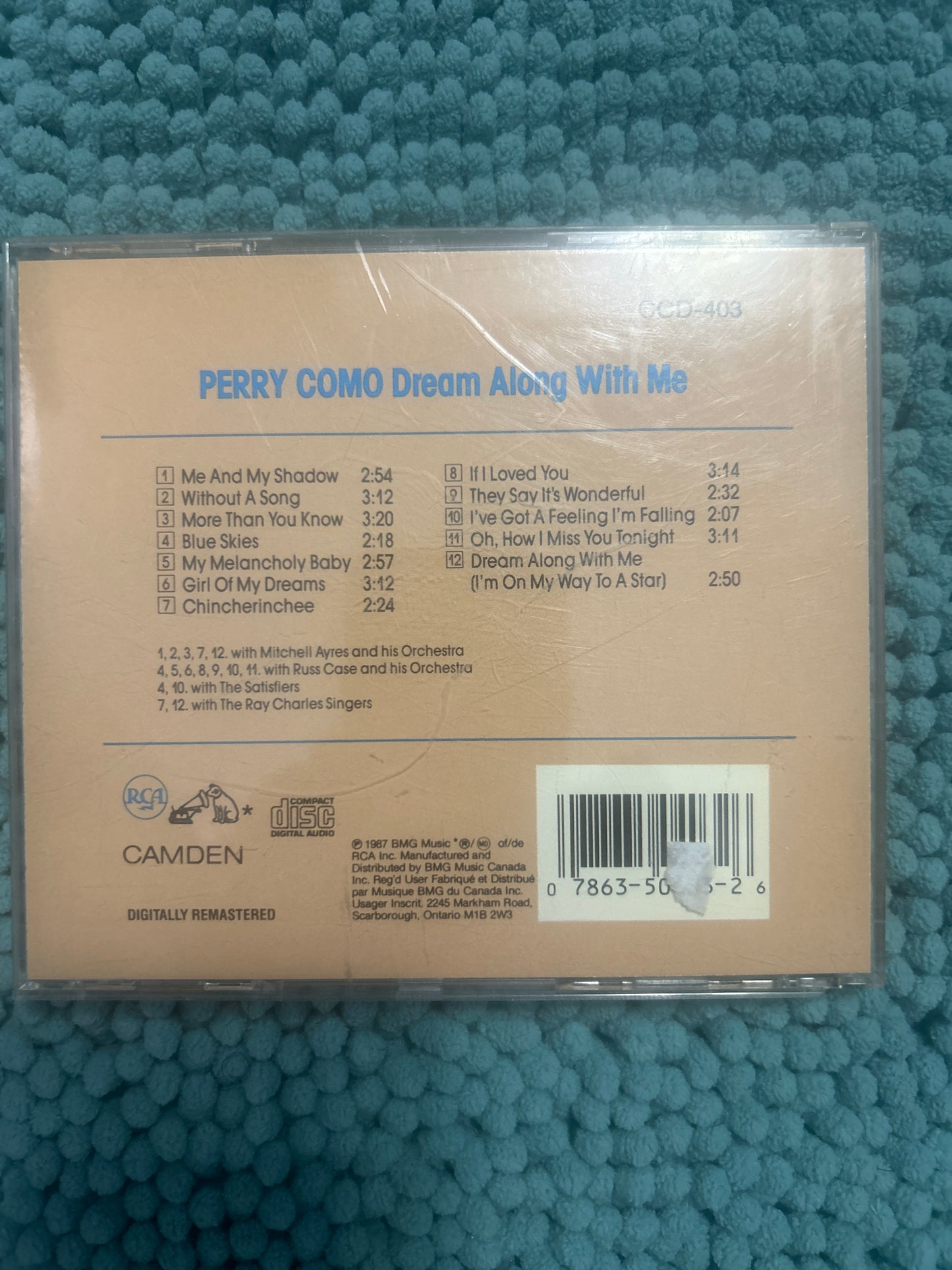 Perry Como - Dream Along With Me (CD)
