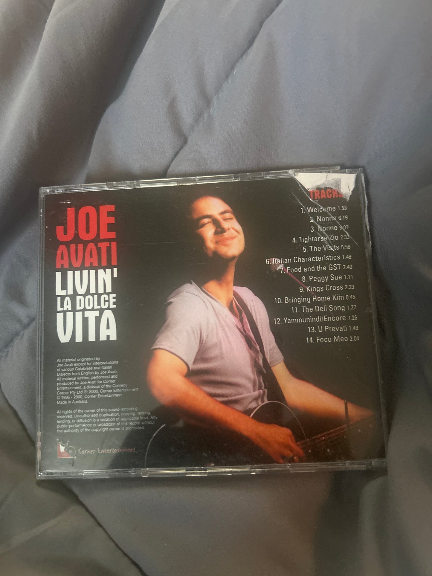 Joe Avati - Livin’ La Dolce Vita (CD)