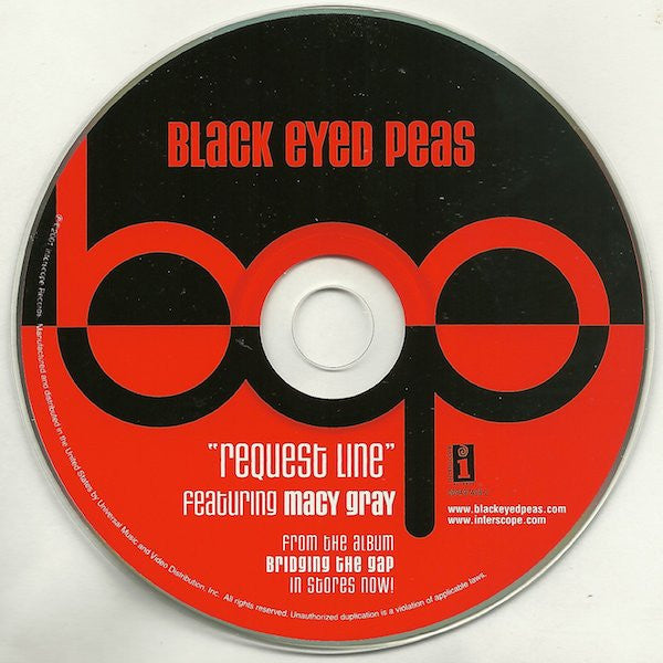 Black Eyed Peas Featuring Macy Gray : Request Line (CD, Single)