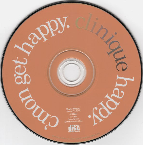 Various : C'mon Get Happy. Clinique Happy. (CD, Comp)