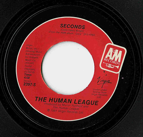 The Human League : Don't You Want Me (7", Single, Styrene, Ter)