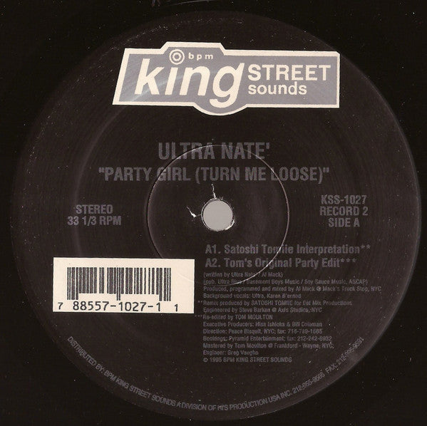 Ultra Naté : Party Girl (Turn Me Loose) (2x12")