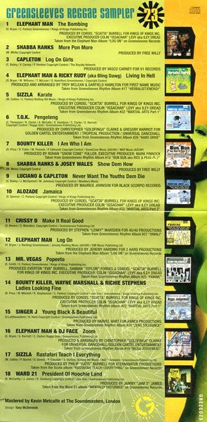 Various : Greensleeves Reggae Sampler 23 (CD, Smplr)