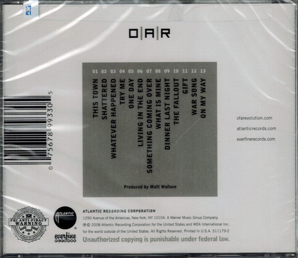 O.A.R. : All Sides (CD, Album)