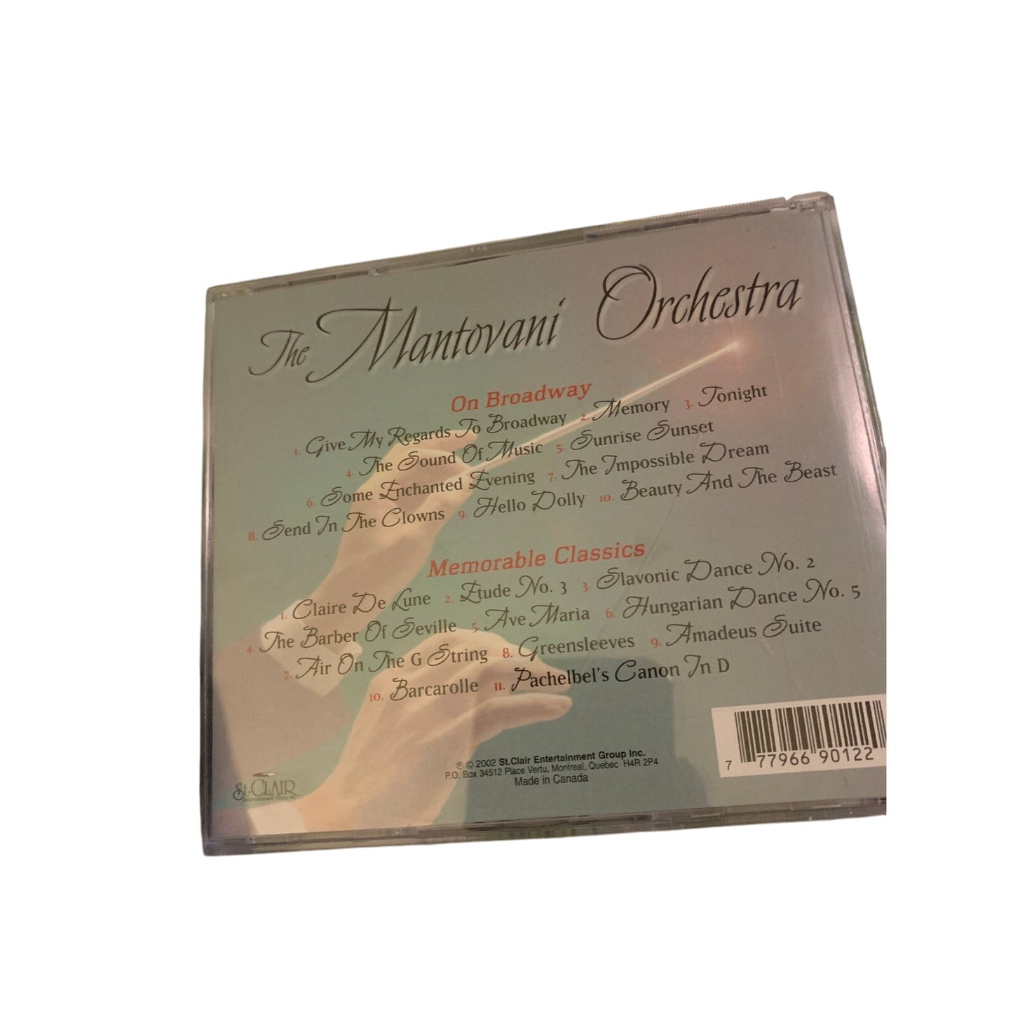 The Mantovani Otcheatra - On Broadway Memberable Classics (2xCD)