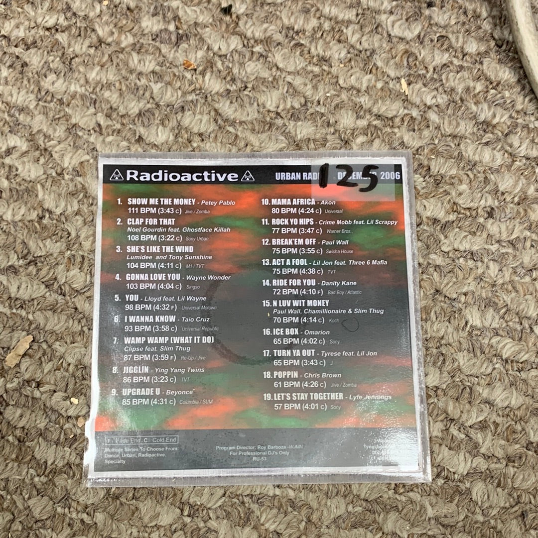 Varios - Radio Urbana Radiactiva # 53 Diciembre 2006 (CD, Comp)