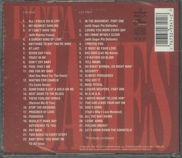 Etta James : The Essential Etta James (2xCD, Comp, RE)