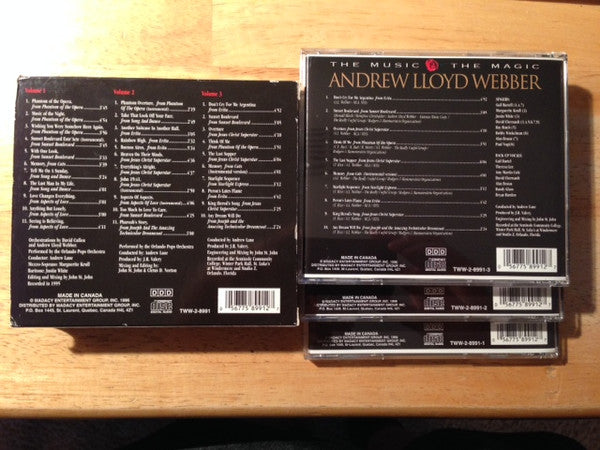 Orlando Pops Orchestra : The Music The Magic Andrew Lloyd Webber (3xCD + Box)