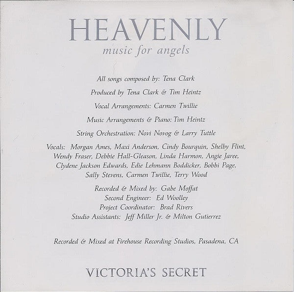 Victoria's Secret : Heavenly - Music For Angels (CD, Album)