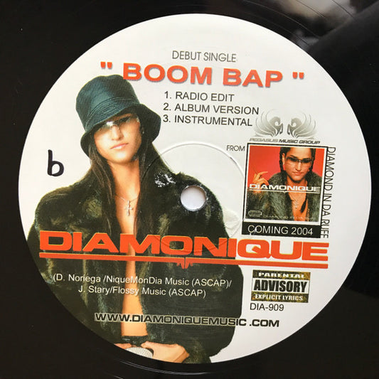 Diamonique : Get It On / Boom Bap (12", Single)