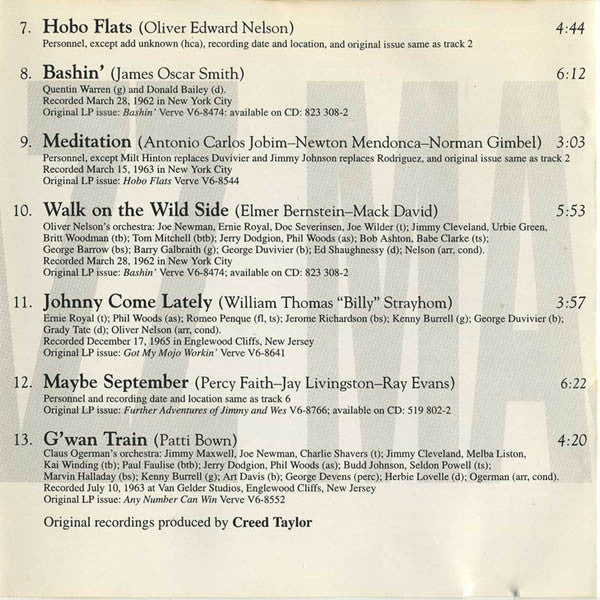 Jimmy Smith : Verve Jazz Masters 29 (CD, Comp)