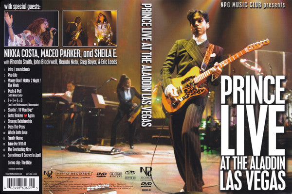 Prince : Live At The Aladdin Las Vegas (DVD-V, Multichannel, NTSC, All)