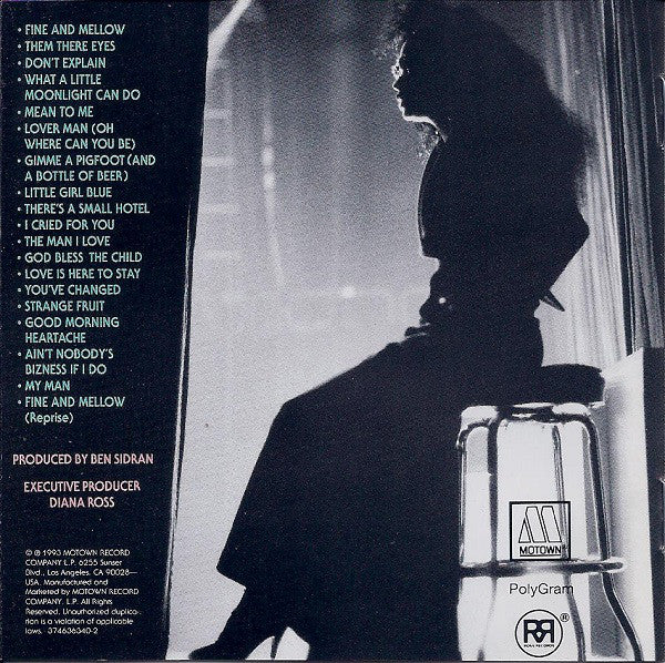 Diana Ross : Diana Ross Live - Stolen Moments: The Lady Sings...Jazz And Blues (CD, Album)